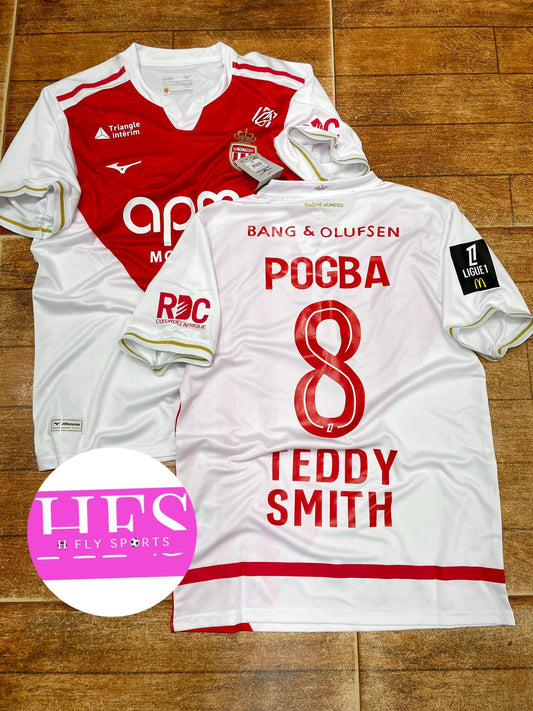 Maillot de Foot en tant que monacos Jersey Pogba 25/26