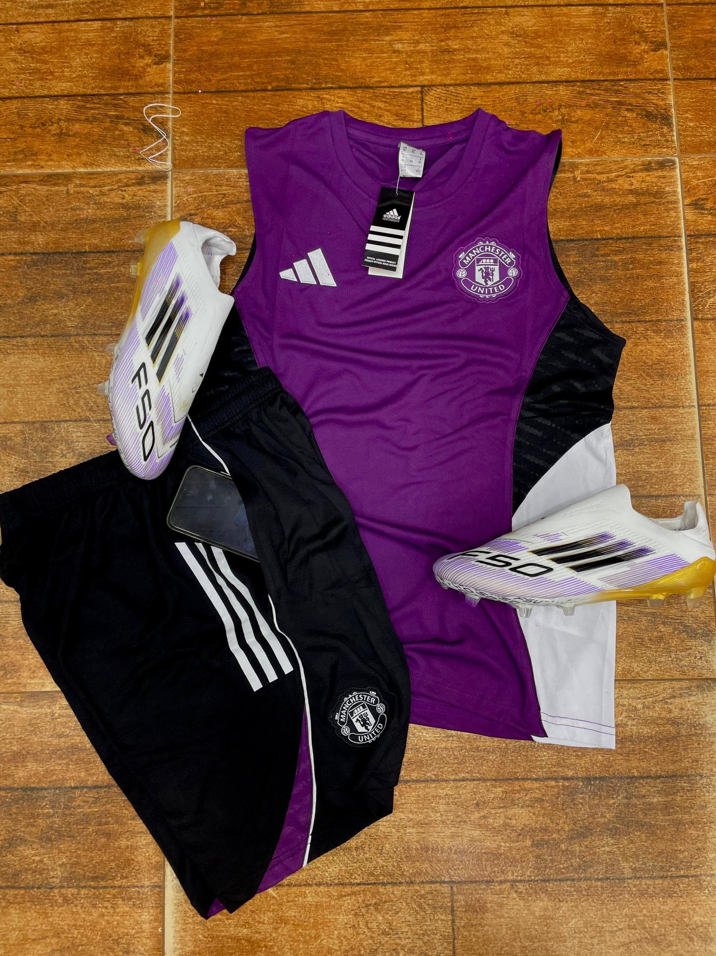 Manchester United Tiro 25 Competition Sleeveless Jersey